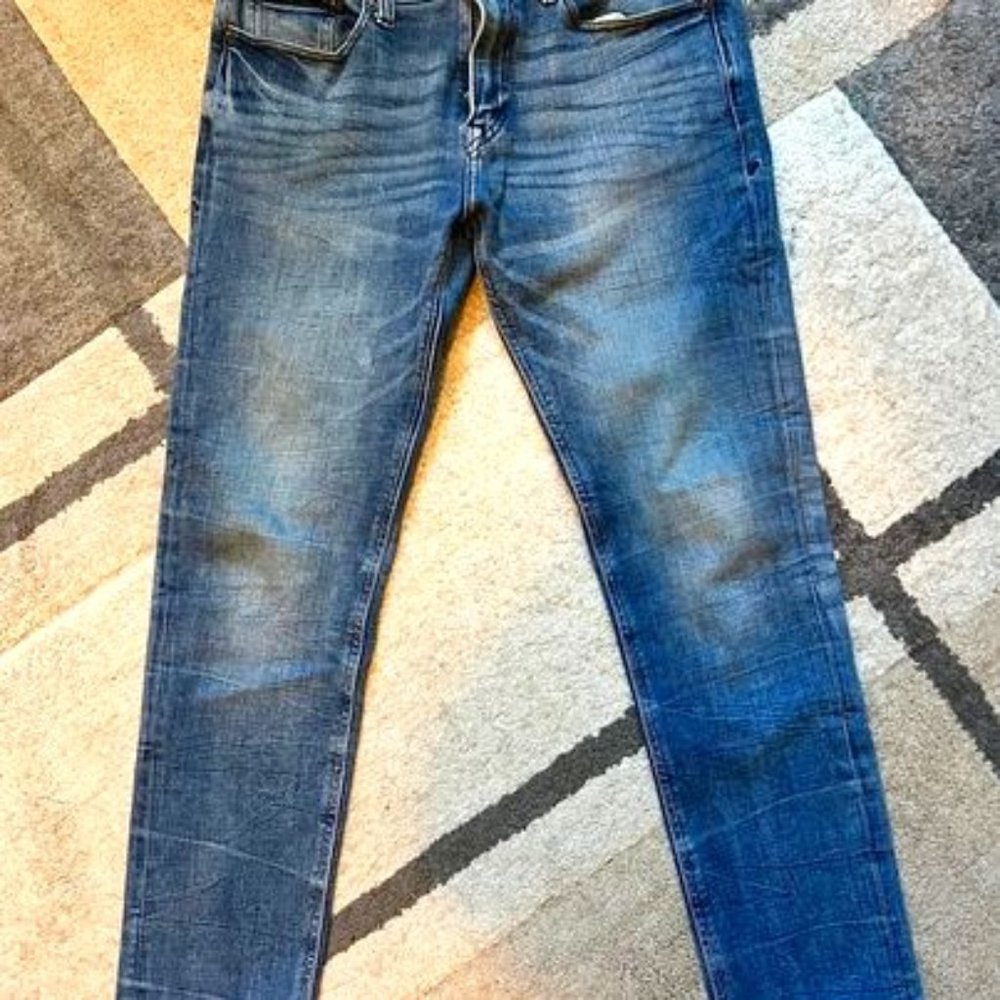 Express Jeans Stretch + 4-Way Stretch Slim 32 x 30